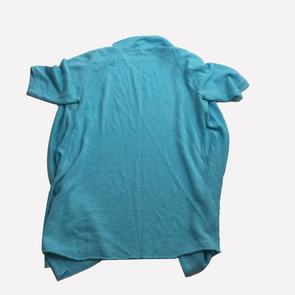 Eileen Fisher Open Cardigan Knit 100% Linen Sz S - Picture 5 of 5